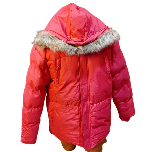 VOPOKER Men's Long Winter Hooded Jacket Warm Windproof Puffy Coat Padded - Picture 8 of 11